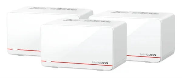 Extensor Mercusys Halo H37Be 3 Pack WiFi 7 Mesh Be6500