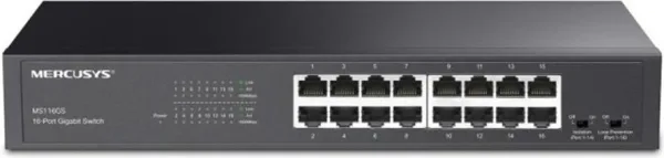 Switch mercusys ms116gs 16 puertos