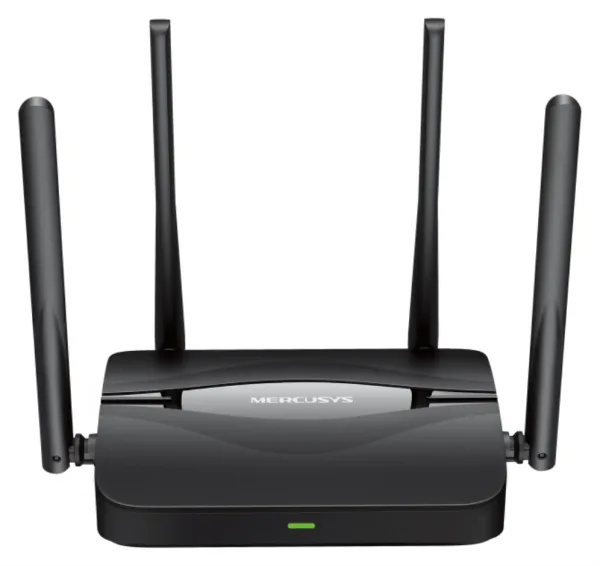 Mercusys MR25BE router inalámbrico Gigabit Ethernet Doble banda (2,4 GHz / 5 GHz) Negro