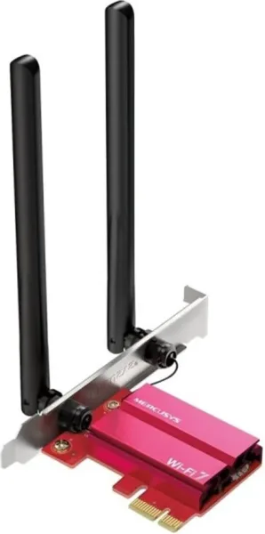 Tarjeta red WiFi 7 triband & Bluetooth mercusys ma37be  pci express
