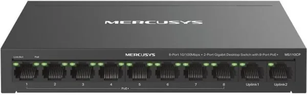 Switch mercusys ms110cp 10 puertos
