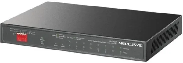 Mercusys Ms110Gmp 10-Port Gigabit Desktop Switch With 8-Port PoE+