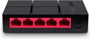 Mercusys MS105G switch Gigabit Ethernet (10/100/1000) Negro