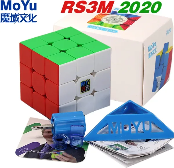 Cubo rubik moyu rs3m 2020 stk magnetico
