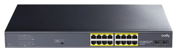 Switch Cudy 16-Port Gigabit PoE+Switch With 2 Gigabit Sfp Ports 200W