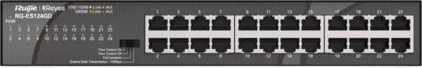 SWITCH RUIJIE REYEE RG-ES124GD GIGALAN 24p