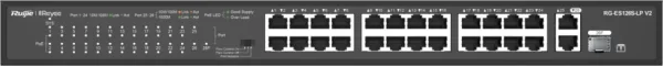 SWITCH RUIJIE REYEE RG-ES126S-P V2 10/100 24p GIGA 2p PoE 180w