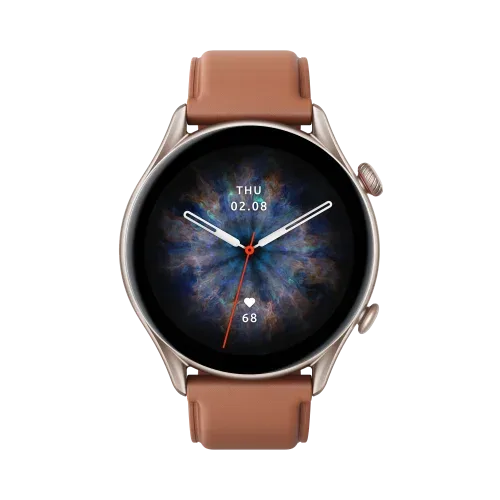 Amazfit GTR 3 Pro 3,68 cm (1.45") 46 mm AMOLED Marrón GPS (satélite)