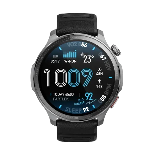Amazfit Balance 2 XT 3,81 cm (1.5") AMOLED Digital 480 x 480 Pixeles Pantalla táctil Negro WiFi GPS (satélite)