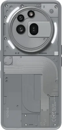 Nothing Phone (3a) Pro 17,2 cm (6.77") SIM doble Android 15 5G USB Tipo C 12 GB 256 GB 5000 mAh Gris