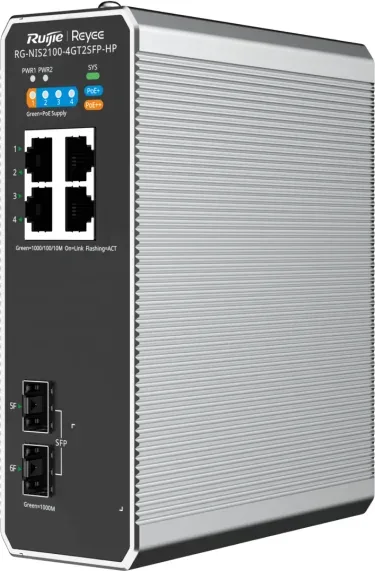 Switch Industrial Ruijie PoE Cloud Capa 2