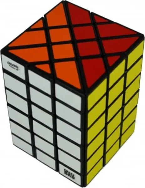 Cubo de rubik calvin's 4x4x6 crazy bad fisher negro