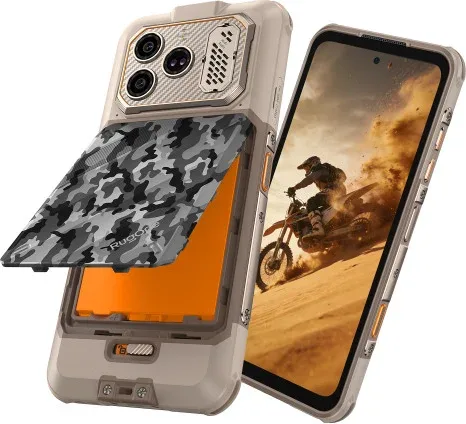 Rugone Xever 8 Sand Dune 256 GB ROM By Ulefone (8GB + 8GB Dynamic RAM)