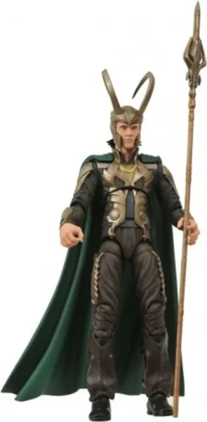 Figura diamond select toys marvel thor loki