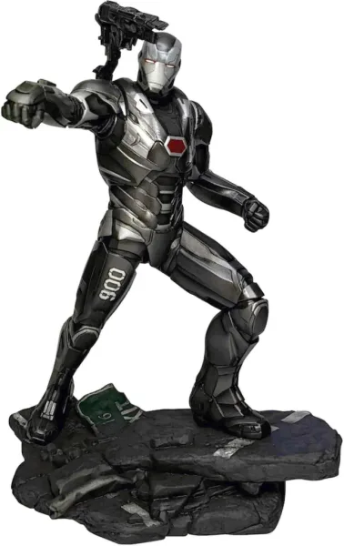 Figura diamond collection marvel avengers war machine pvc diorama movie gallery avengers: endgame