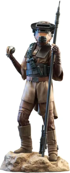 Figura diamond collection star wars el retorno del jedi leia disfrazada boushh