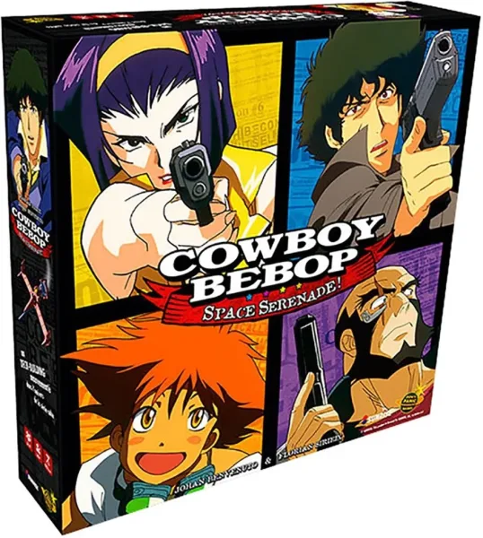 Juego de mesa cowboy bebop space serenade edad recomendada 14 años (ingles)