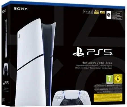Consola Sony Playstation 5 - PS5 Slim Digital 825GB/ Incluye Mando Dual Sense/ Chassis E
