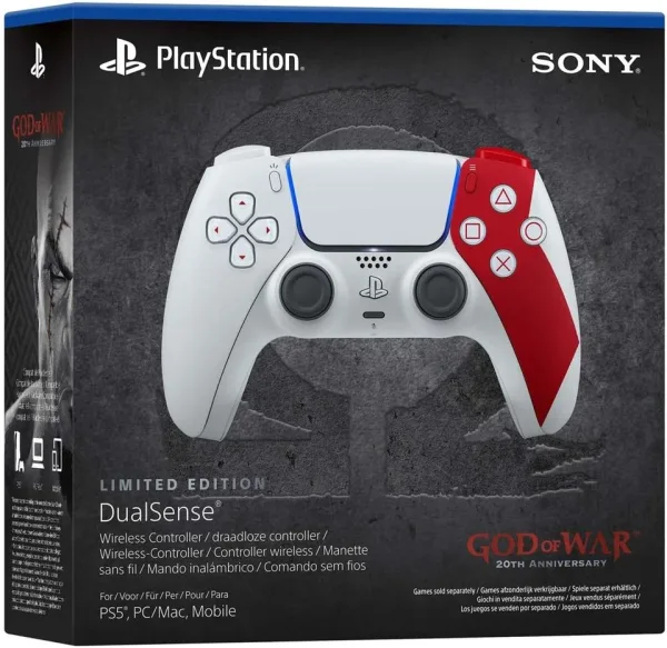Accesorio sony ps5 -   mando dualsense god of war