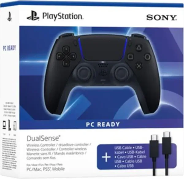 Accesorio sony ps5 -   mando dualsense + USB para pc