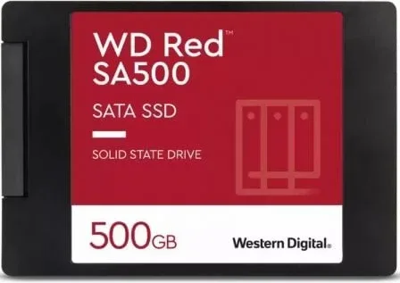 Disco SSD Western Digital WD Red SA500 NAS 500GB/ SATA III