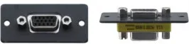 Kramer Electronics WX-2F(G) caja de tomacorriente Negro