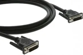 Kramer Electronics C-DM/DM-3 cable DVI 0,9 m DVI-D Negro