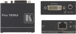 Kramer Electronics PT-572HDCP+ extensor audio/video Receptor AV Negro