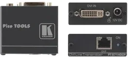 Kramer Transmisor DVI Sobre Par Trenzado Dgkat™. Max. Tasa de Datos - 4.95Gbps (1.65Gbps por Canal Grafico) (Pt-571Hdcp)