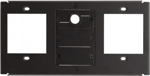 Kramer Electronics T4F-23 tapa de seguridad para enchufe Negro