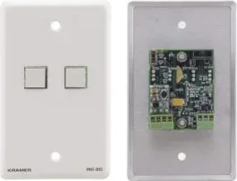 Kramer Control Wall Plate – Rs-232 & Ir Controller - Rc-2C/Eu(W)-86 (85-70842290)