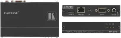 Kramer Electronics TP-573 extensor audio/video Transmisor de señales AV Negro