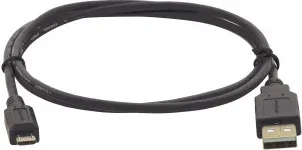 Kramer Electronics C-USB/MICROB-6 cable USB 1,8 m USB 2.0 USB A Micro-USB B Negro