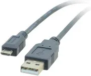 Kramer Electronics C-USB/MICROB-10 cable USB 3 m USB 2.0 USB A Micro-USB B Negro