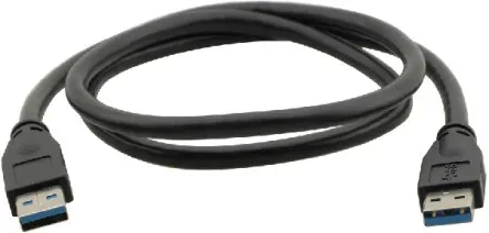 Kramer Electronics USB-A (M) to USB-A (M) 3.0, 1.8m cable USB 1,8 m USB 2.0 USB A Negro