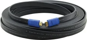 Kramer Electronics C-HM/HM/FLAT/ETH-10 cable HDMI 3 m HDMI tipo A (Estándar) Negro