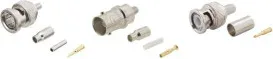 Kramer Installer Solutions Crimp Style (M) Bnc Connector: Rg-6 - Ccr-Bnc-6 (99-9100600)