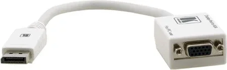 Kramer Electronics DP - D-Sub 0.3m 0,3 m DisplayPort VGA (D-Sub) Blanco