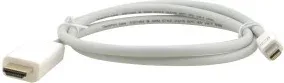 Kramer Electronics 0.9m M/M 0,9 m mini DisplayPort HDMI Blanco