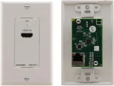 Kramer Electronics WP-571/EU(W)-80 extensor audio/video Transmisor de señales AV Blanco