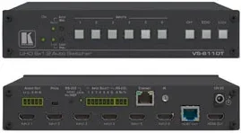 Kramer Vs-611Dt - Selector Automático 6X1:2 HDMI 4K60 4:2:0 HDMI/Hdbaset PoE Sobre Hdbaset (Vs-611Dt) 20-00611090