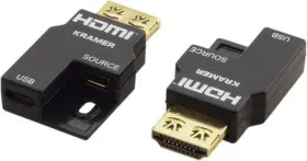 Kramer Electronics AD-AOCH/XL/TR adaptador de cable HDMI A Negro