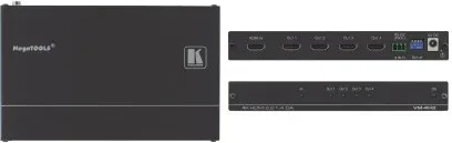 Kramer Electronics VM-4H2 amplificador de línea de video Negro