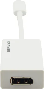 Kramer Electronics ADC-U31C/DPF adaptador de cable USB 3.1 Type-C DisplayPort Blanco