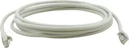 Kramer Electronics PC5E-100-1 cable de red Gris 0,3 m Cat5e U/UTP (UTP)