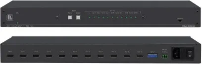 Kramer Electronics VM-10H2 amplificador de línea de video Negro