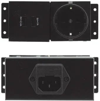 Módulos Zócalos de Alimentación para Tbus Ts-Power-Socket Ts-2Uc/De Kramer