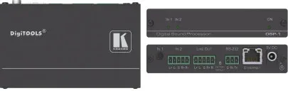 Kramer Electronics DSP-1 mezclador DJ 3 canales Negro