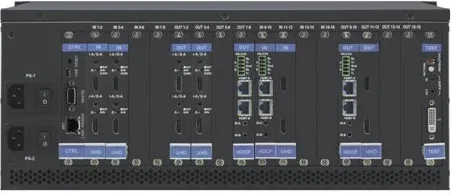 KRAMER 2x2 to 16x16 Modular 4K60 4:2:0 Multi?Format Managed Digital Matrix Switcher (VS-1616DN-EM)