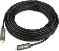 Kramer Electronics CLS-AOCU31/CC cable USB 3 m USB 3.2 Gen 2 (3.1 Gen 2) USB C Negro
